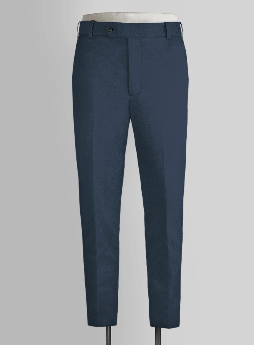 Blue Stretch Chino Pants 4 Blue Stretch Chino Pants - Image 2