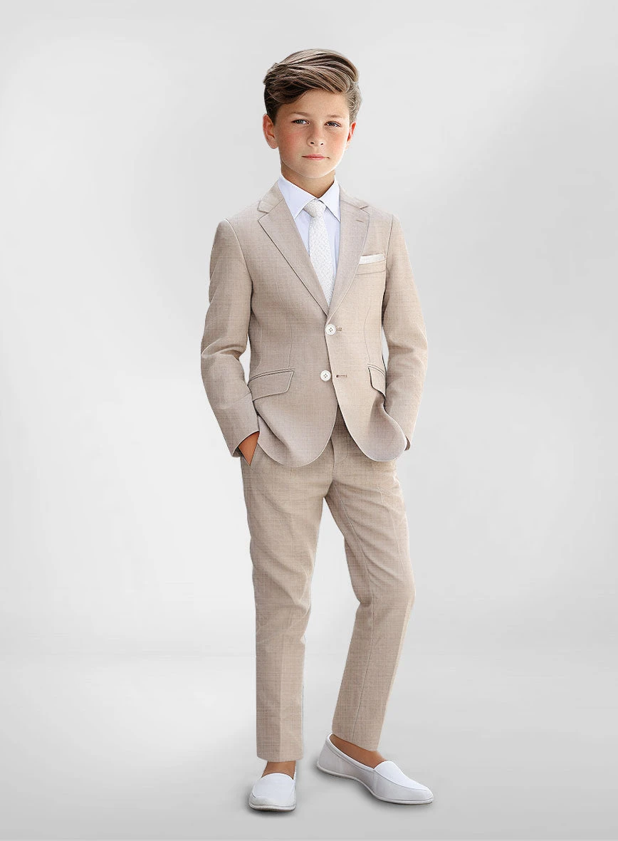 Boys Linen Suits 3 Boys Linen Suits