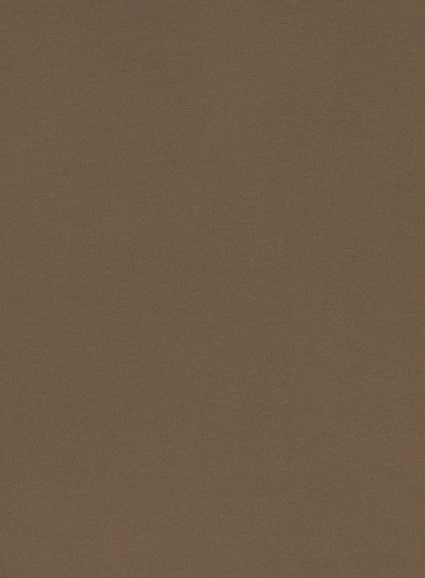 Brown Feather Cotton Canvas Stretch Pants 5 Brown Feather Cotton Canvas Stretch Pants - Image 3