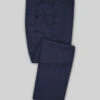 Caccoppoli Sun Dream Colta Blue Wool Silk Pants