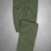 Caccioppoli Cotton Gabardine Myrtle Green Pants