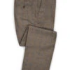 Caccioppoli Dapper Dandy Dicanno Brown Wool Pants -Vest Gentleman Shop caccioppolidapperdandydicannobrownpantslook