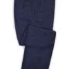 Caccioppoli Dapper Dandy Midico Royal Blue Wool Pants -Vest Gentleman Shop caccioppolidapperdandymidicoroyalbluepantslook