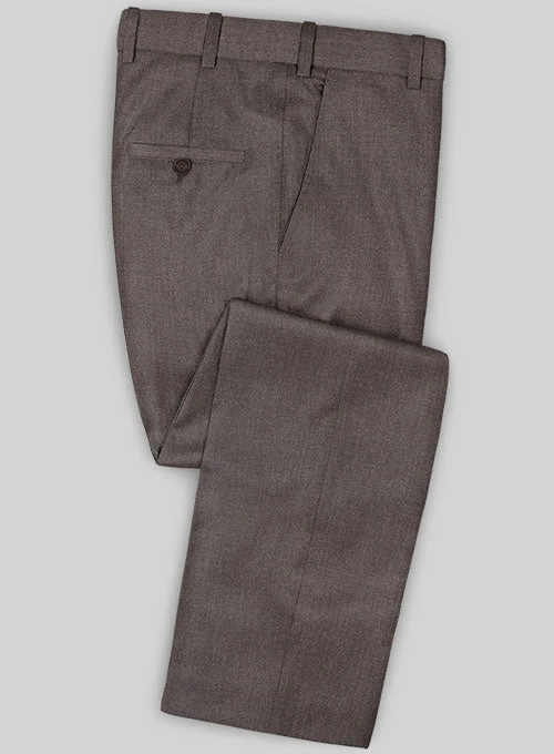 Caccioppoli Sun Dream Brown Wool Silk Pants 3 Caccioppoli Sun Dream Brown Wool Silk Pants