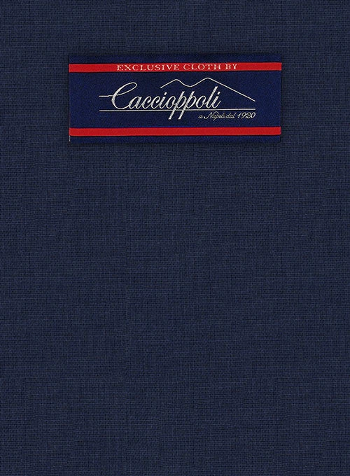 Caccioppoli Wool Blue Sorne Pants 7 Caccioppoli Wool Blue Sorne Pants - Image 5