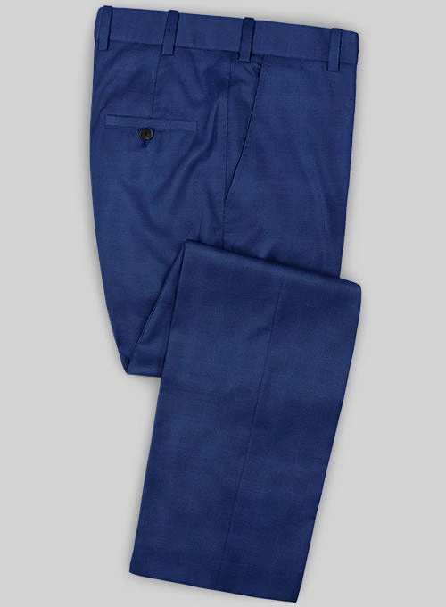 Caccioppoli Sun Dream Calito Blue Wool Silk Pants 3 Caccioppoli Sun Dream Calito Blue Wool Silk Pants