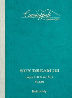 Caccioppoli Sun Dream Kizzu Blue Wool Silk Pants -Vest Gentleman Shop caccoppolisdkizzubluepantslook 2