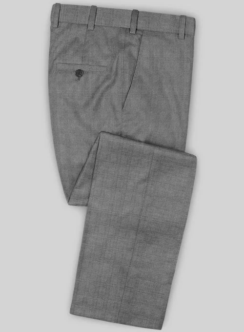 Caccioppoli Sun Dream Ridro Gray Wool Silk Pants 3 Caccioppoli Sun Dream Ridro Gray Wool Silk Pants