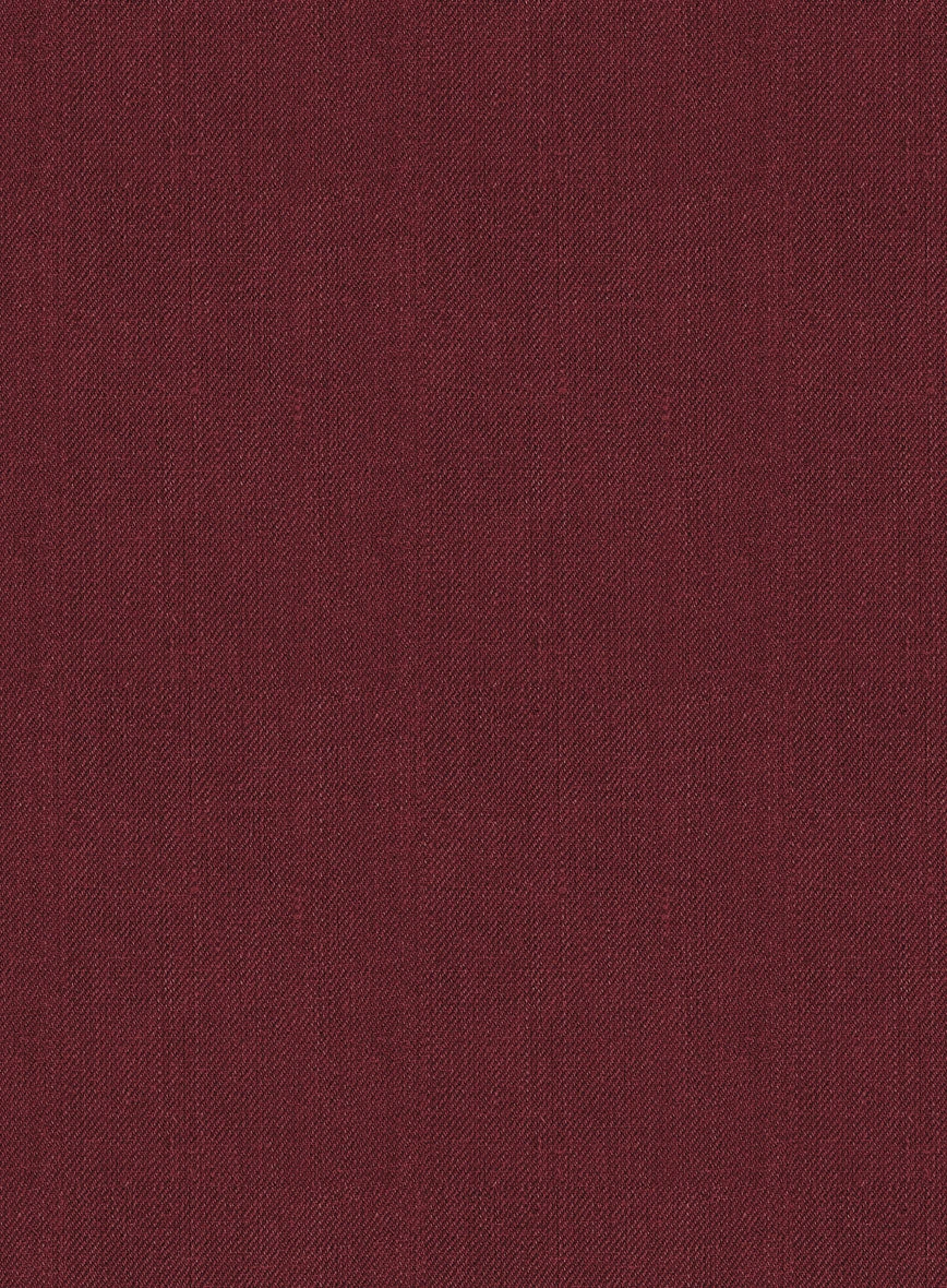 Campari Cranberry Linen Suit 7 Campari Cranberry Linen Suit - Image 6