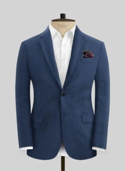 Campari Indigo Linen Suit -Vest Gentleman Shop campariindigolinensuitlook 2