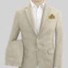 Campari Oatmeal Linen Suit -Vest Gentleman Shop camparioatmeallinensuitlook