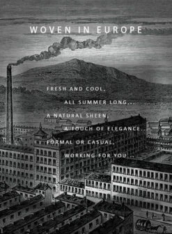 European Anchor Gray Linen Western Style Shirt -Vest Gentleman Shop euranchorgrylinweststyleshirtlk 6