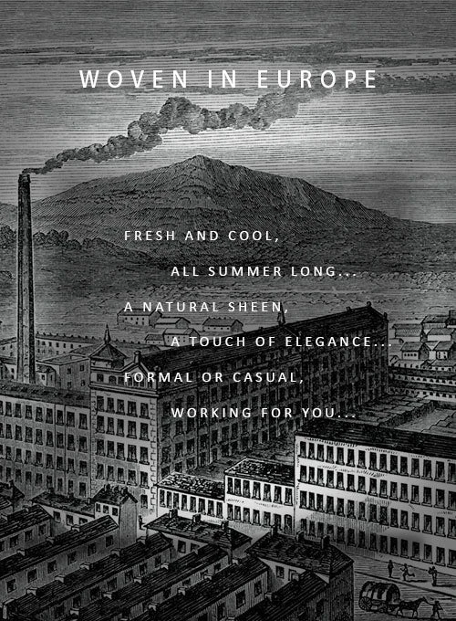 European Ash Gray Linen Western Style Shirt 7 European Ash Gray Linen Western Style Shirt - Image 5