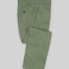 Green Cotton Power Stretch Chino Pants 1 Green Cotton Power Stretch Chino Pants -Vest Gentleman Shop grnctnpwrstrtchchinpantlk