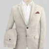 Heavy Linen Beige Suit
