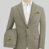 Heavy Linen Sage Green Suit