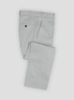 Ice Gray Cotton Power Stretch Chino Pants