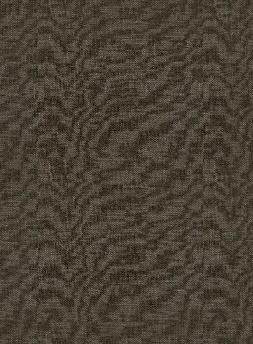 Italian Brown Linen Suit 9 Italian Brown Linen Suit - Image 7