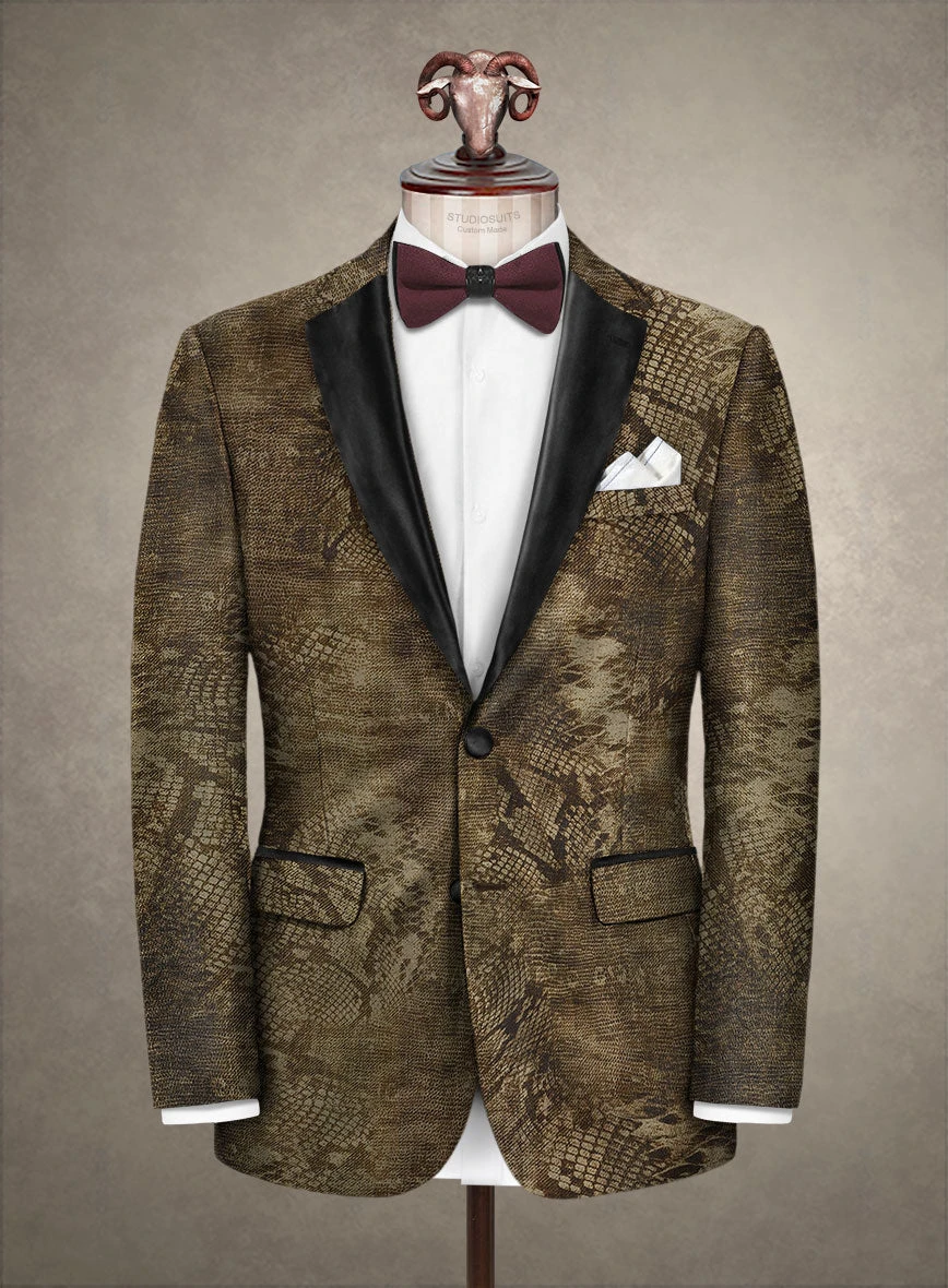 Italian Cotton Stretch Viola Tuxedo Suit 5 Italian Cotton Stretch Viola Tuxedo Suit - Image 3