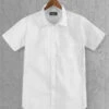 Italian Cotton Stripe Sueni White Shirt