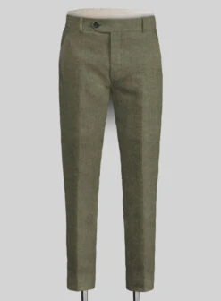 Italian French Green Linen Suit -Vest Gentleman Shop italianfrenchgreenlinensuitlook 3