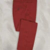 Italian Gimson Red Cotton Stretch Pants -Vest Gentleman Shop italiangimsonredcottonstretchpantslook