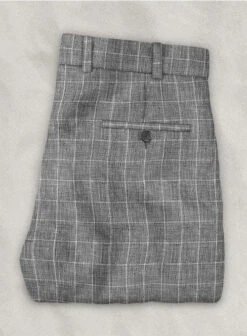 Italian Linen Lusso Black Suit -Vest Gentleman Shop italianlinenlussoblacksuitlook 4