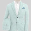 Italian Linen Mint Green Suit -Vest Gentleman Shop italianlinenmintgreensuitlok