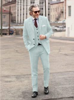 Front Page -Vest Gentleman Shop italianlinenmintgreensuitlok 1