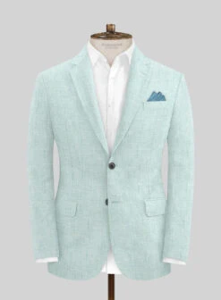 Italian Linen Mint Green Suit -Vest Gentleman Shop italianlinenmintgreensuitlok 2