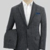 Italian Linen Twilight Dark Blue Suit -Vest Gentleman Shop italianlinentwilightdarkbluesuitlk