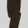 Italian Mocha Brown Cotton Stretch Pants -Vest Gentleman Shop italianmochabrowncottonpantlk