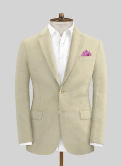 Italian Prato Khaki Linen Suit 11 Italian Prato Khaki Linen Suit -Vest Gentleman Shop italianpratokhakilinsuitlk 2