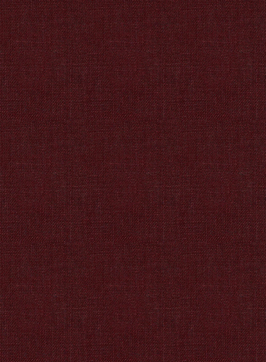Italian Prato Maroon Linen Suit 8 Italian Prato Maroon Linen Suit - Image 6