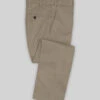 Italian Stone Khaki Cotton Stretch Pants