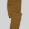 Italian Tan Cotton Stretch Pants 1 Italian Tan Cotton Stretch Pants -Vest Gentleman Shop italiantancottonstretchpantlook