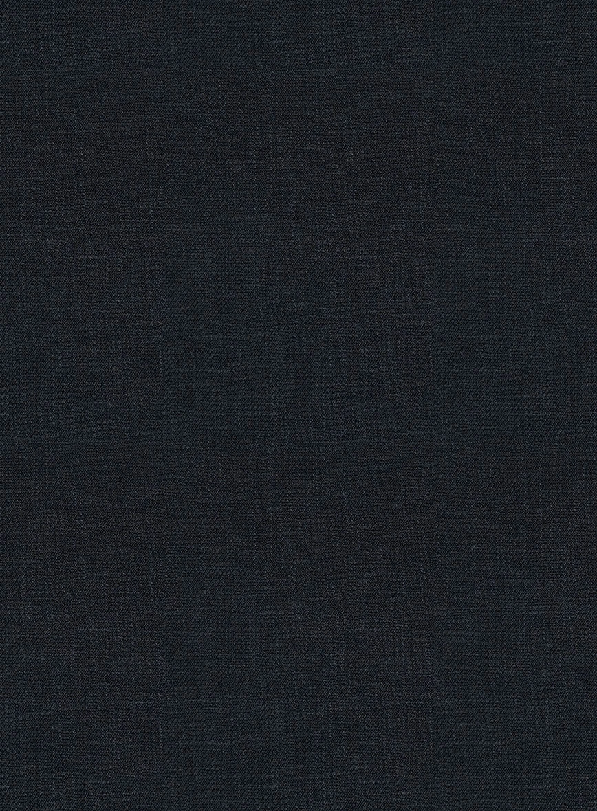 Italian Prato Midnight Linen Suit 8 Italian Prato Midnight Linen Suit - Image 6