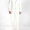 Ivory Tuxedo Suit