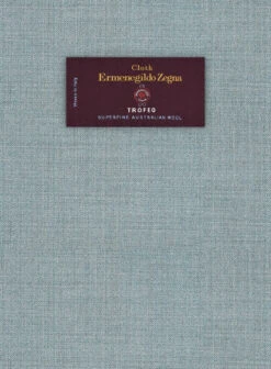 Lanificio Zegna Trofeo Moonstone Blue Wool Pants -Vest Gentleman Shop lanificiozegnatrofeomoonstonebluewoolpantlk 2