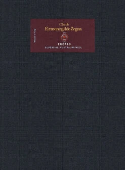 Lanificio Zegna Trofeo Malno Dark Blue Checks Wool Pants -Vest Gentleman Shop lanificiozegntrofomalnodrkblucheckswlpnttlook 2