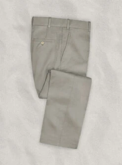 Loro Piana Stone Beige Cotton Pants