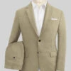 Maple Khaki Pure Linen Suit 1 Maple Khaki Pure Linen Suit -Vest Gentleman Shop maplekhakipurelinensuitlook
