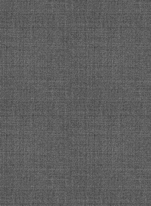 Napolean Gray Wool Tuxedo Suit 4 Napolean Gray Wool Tuxedo Suit - Image 2