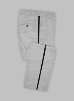 Napolean Ice Gray Wool Tuxedo Suit -Vest Gentleman Shop napoicegraywooltuxsuitlk 2