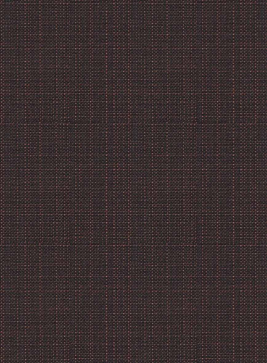 Napolean Bob Weave Rust Wool Tuxedo Suit 7 Napolean Bob Weave Rust Wool Tuxedo Suit - Image 5