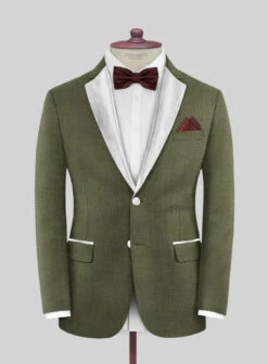 Napolean Limeade Green Wool Tuxedo Suit 13 Napolean Limeade Green Wool Tuxedo Suit -Vest Gentleman Shop napoleanlimeadegreenwooltuxedosuitlk 2