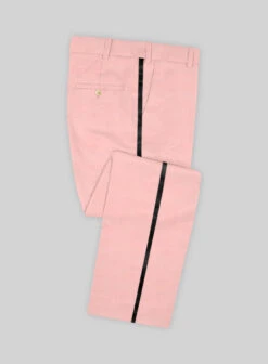 Napolean Runway Pink Wool Tuxedo Suit 12 Napolean Runway Pink Wool Tuxedo Suit -Vest Gentleman Shop napoleanrunwaypinkwooltuxsuitlk 2
