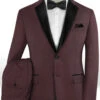 Napolean Wine Wool Tuxedo Suit -Vest Gentleman Shop napoleanwinewooltuxedosuitlook