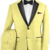 Napolean Yellow Wool Tuxedo Suit -Vest Gentleman Shop napoleanyellowwooltuxedosuitlook