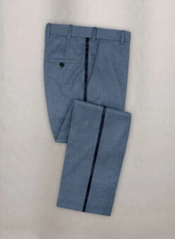 Napolean Stretch Pacific Blue Wool Tuxedo Suit -Vest Gentleman Shop napostrtchpacificbluwltuxsuitlk 2 fc20eb5b 6da9 40a5 8927 1300d2ce0202